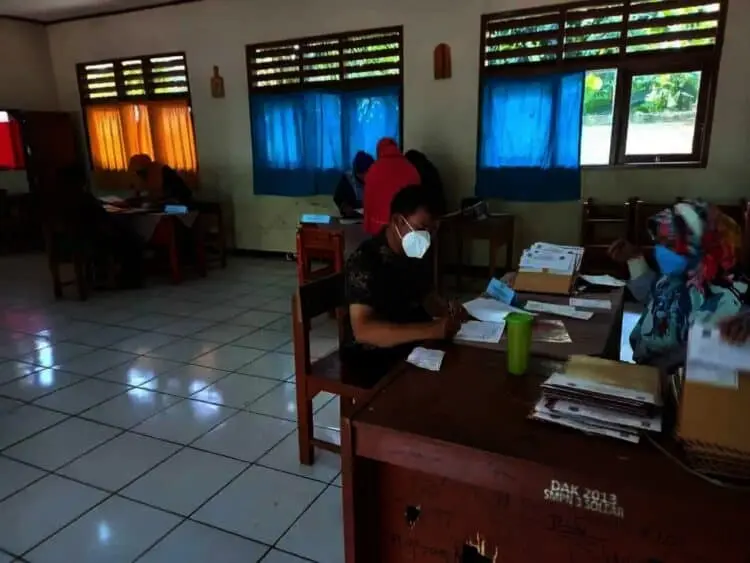 SMPN 3 Solear Gelar MPLS Secara Daring