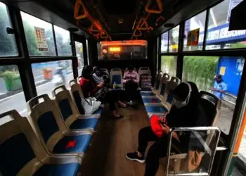 Transportasi Umum di Kota Tangerang Dimasa PPKM Darurat