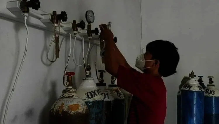 Stok Oksigen di Kota Serang Kosong