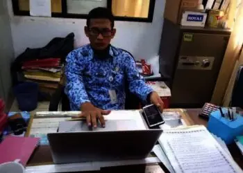 Udin Saefudin, Kasubag Bina Kesejahteraan Masyarakat Bagian Kesra Setda Kabupaten Serang. (SIDIK/SATELITNEWS.ID)