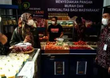 10 Komoditi Ini Dijual di Pasar Mitra Tani DKPP Kabupaten Serang