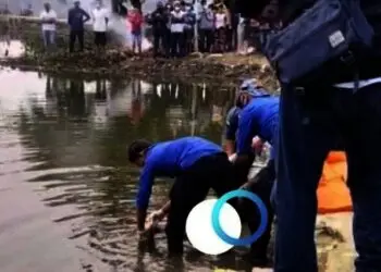 Bersihkan Eceng Gondok, Petugas Kebersihan Temukan Mayat Mengambang di Situ Cipondoh