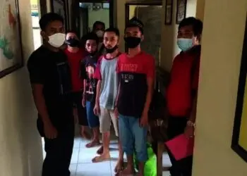 Lagi Asyik Main Judi Ludo Tiba-tiba Polisi Datang, Pemuda di Lebak Kena Ciduk