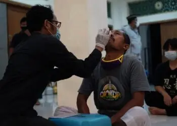 LDII Tangsel Lakukan Swab Antigen kepada Panitia Kurban