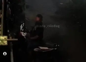 Motor Ojol di Larangan Hilang Dimaling, Pelaku Terlihat Seperti Membawa Senpi