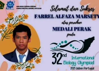 Lulusan MAN IC Serpong Raih Medali di International Biology Olympiad