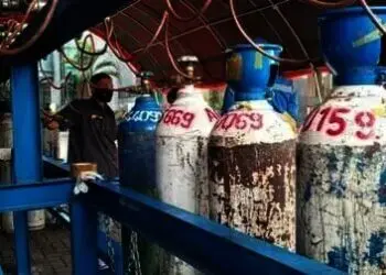 Masyarakat Kota Tangerang Mulai Manfaatkan Pengisian Tabung Oksigen