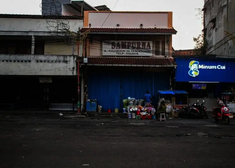 Pasar Lama di Kota Tangerang Sepi Pengunjung