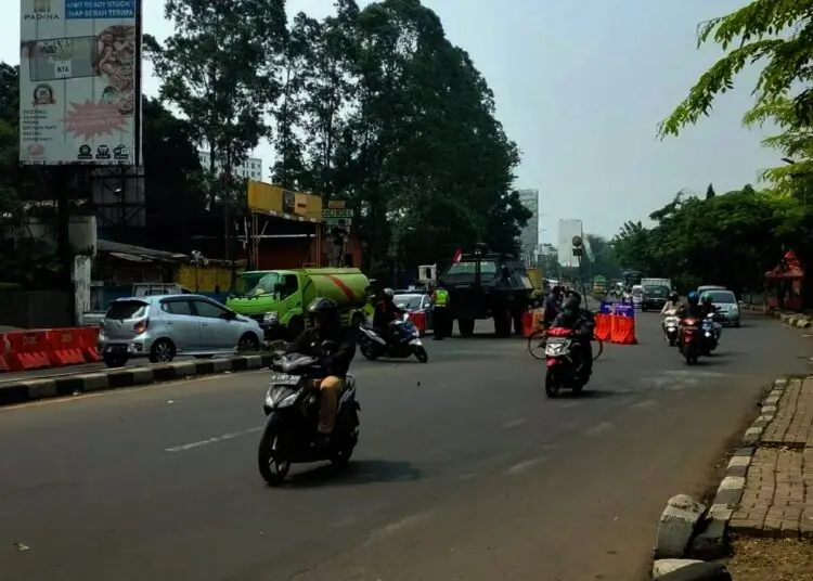 Pengetatan Pos Penyekatan PPKM Darurat di Batuceper