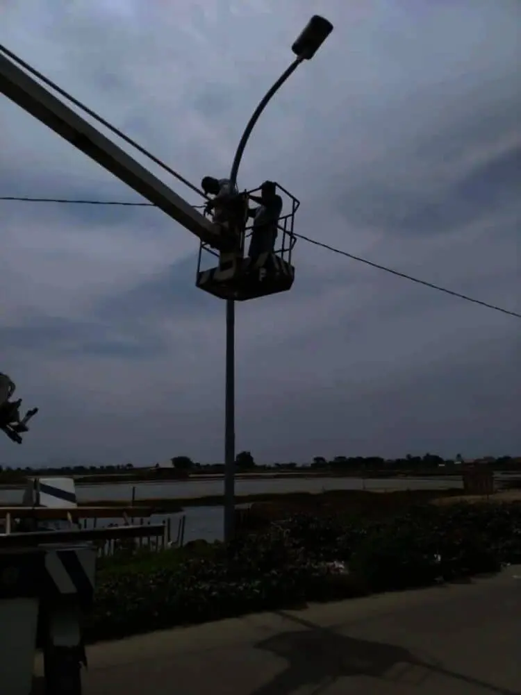 Dishub Kabupaten Serang Pasang 770 Titik Lampu PJU, Tersebar di 4 Rayon