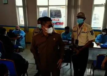 DPRD Banten Pantau Vaksinasi Covid-19 di Sepatan Timur