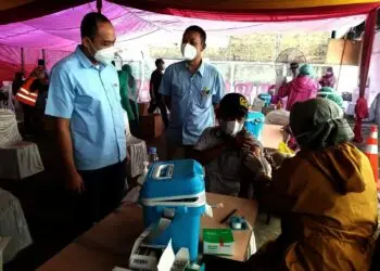 Warga Sekitar PT Pratama Abadi Industri Divaksin
