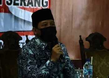 Tb. Entus Mahmud Sahiri, Sekda Kabupaten Serang. (ISTIMEWA)