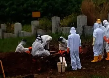 25 Pasien Corona Meninggal Dalam Sehari, Penggali Kubur Kelelahan