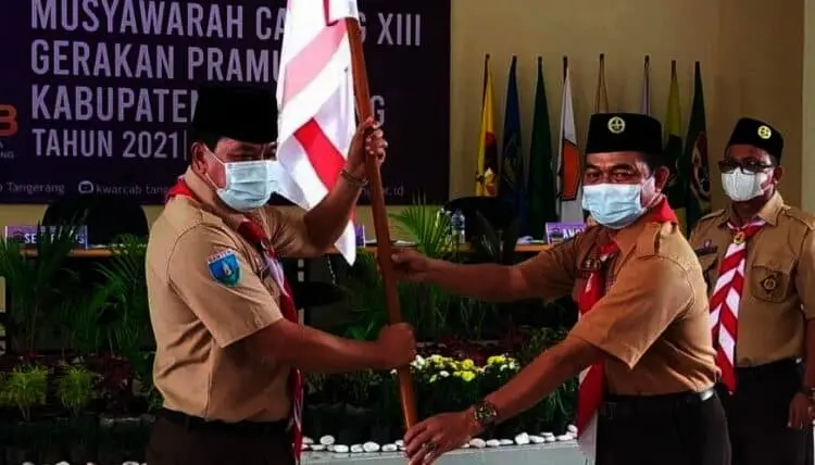 Maesyal Rasyid Kembali Pimpin Kwarcab Pramuka Kab. Tangerang