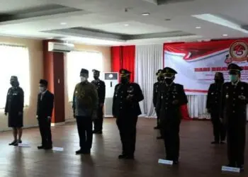 Polres Tangsel Gelar Upacara Hari Bhayangkara Ke-75 Secara Virtual