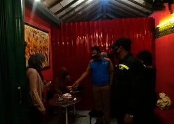 Satgas Covid-19 Bakti Jaya Sidak Tempat Keramaian