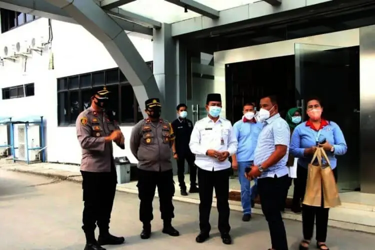 Forkopimda dan Satgas Covid-19 Kabupaten Serang Sidak PT Lung Cheong di Cikande