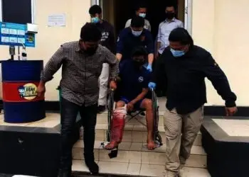 Rasain, Pelaku Pembunuhan Ditembak Personel Tim Serigala Polres Lebak