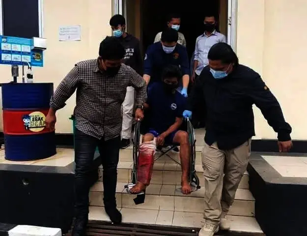 Rasain, Pelaku Pembunuhan Ditembak Personel Tim Serigala Polres Lebak