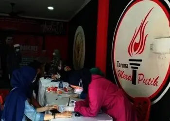 DPD Taruna Merah Putih Provinsi Banten Gelar Vaksinasi Covid-19