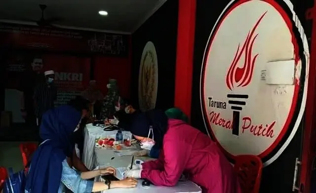 DPD Taruna Merah Putih Provinsi Banten Gelar Vaksinasi Covid-19