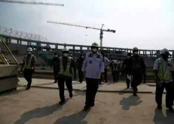 WH Optimis Stadion Senilai Rp874 M Rampung Desember