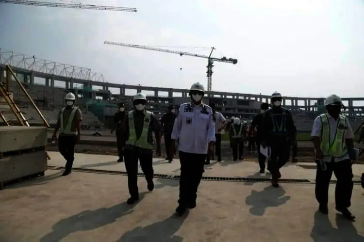 WH Optimis Stadion Senilai Rp874 M Rampung Desember