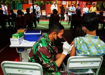 69.516 Siswa SMP di Kota Tangerang Telah Divaksin Tahap Pertama
