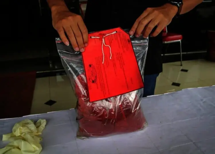 Potret Polrestro Rilis Pengungkapan Kasus Pembakaran Bengkel