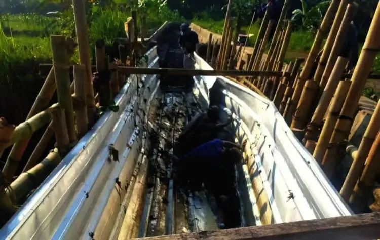 Saluran Irigasi Cilancar II Jebol Lagi, Petani Ancam Demo DPUPR Pandeglang