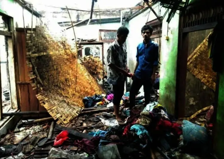7 Rumah di Kecamatan Sindangresmi Kabupaten Pandeglang Terbakar, Kerugian Capai Ratusan Juta Rupiah