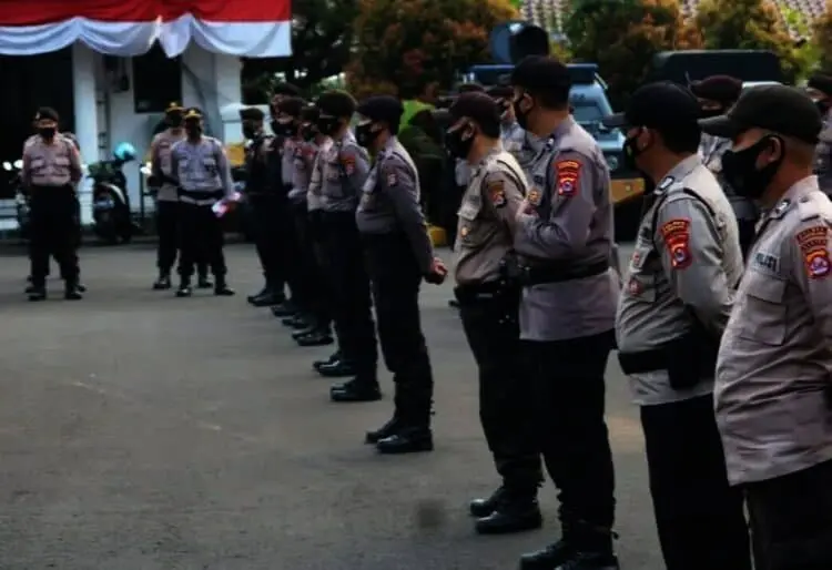 Ratusan Personel Polres Pandeglang Diterjunkan, Amankan Kedatangan Menteri Sandiaga Uno