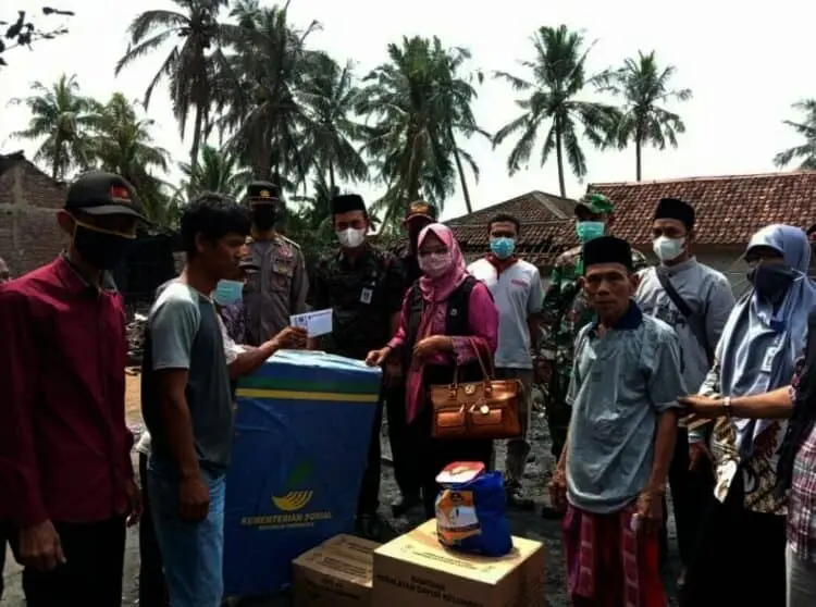 Ini Yang Dilakukan Dinsos Pandeglang Untuk Para Korban Kebakaran di Sindangresmi