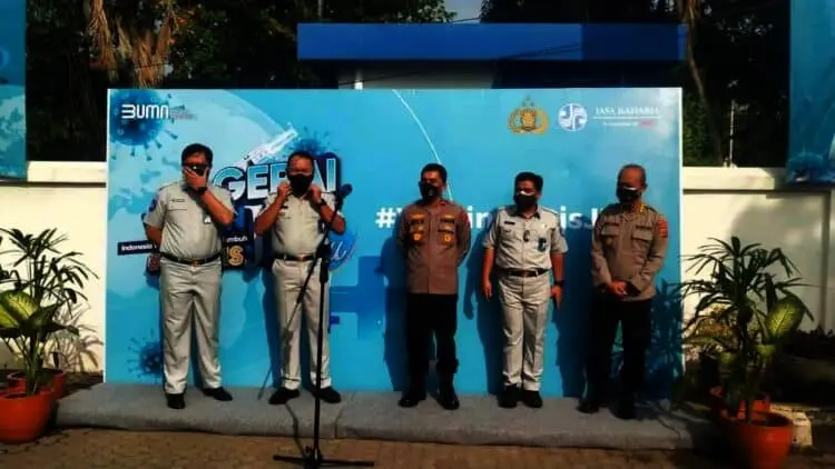 Berkolaborasi dengan Bidokes Polda Banten, Jasa Raharja Lakukan Ini