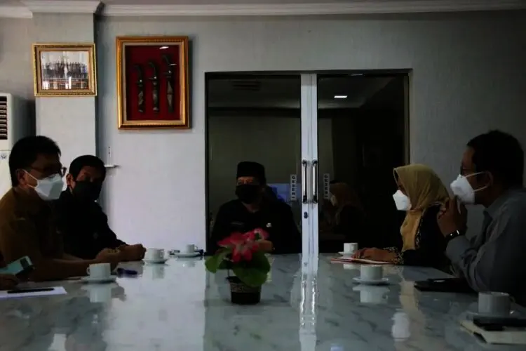 BPK RI Perwakilan Banten Datangi Setda Kabupaten Serang, Tekankan Sinergitas OPD Dalam Percepatan Vaksinasi