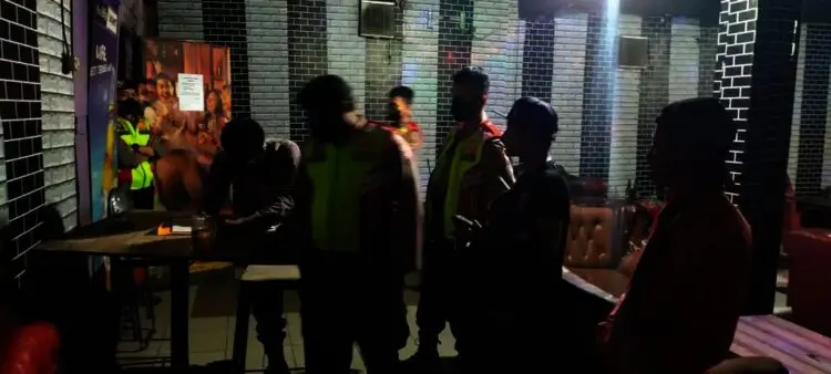 Beroperasi Saat PPKM, Peralatan Tempat Hiburan Malam di Kabupaten Serang Diangkut Polisi