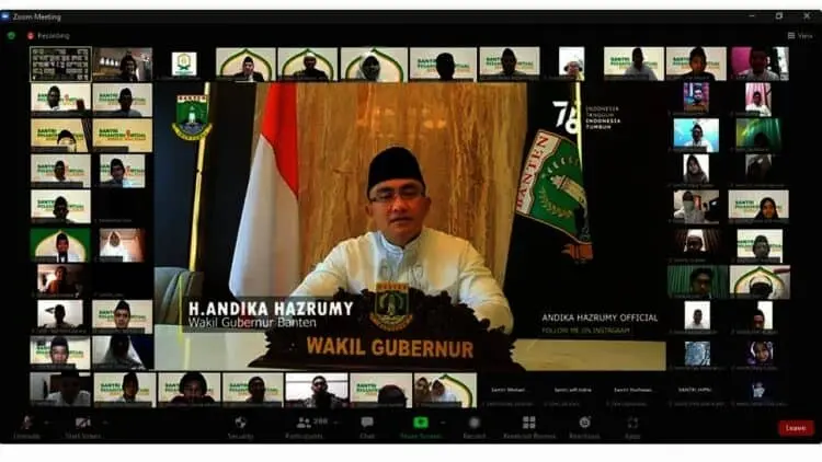 Pesantren Virtual Pertama di Banten Diresmikan Wakil Gubernur