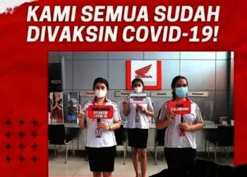 100 Persen SDM Dealer dan AHASS Wahana Tervaksin