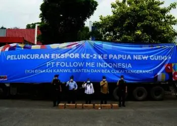 IKM Binaan Bea Cukai Banten Ekspor Parfume ke Papua Nugini
