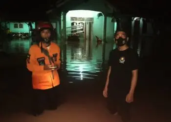 Hujan Deras Semalam, Baros dan Pabuaran Kabupaten Serang Dilanda Banjir