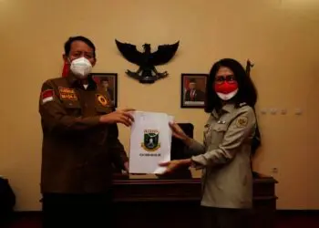 Bantu Sertifikasi Lahan KP3B, WH Sanjung Mantan Kanwil BPN Banten