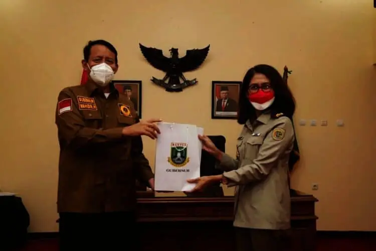 Bantu Sertifikasi Lahan KP3B, WH Sanjung Mantan Kanwil BPN Banten