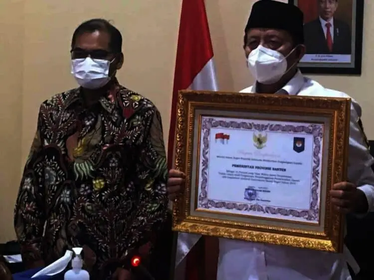 Pemprov Banten Dapat Penghargaan dari Mendagri