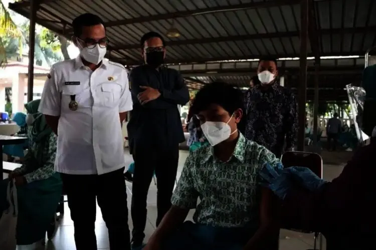 17 Agustus, 50 Persen Warga Tangsel Sudah Tervaksin