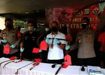 Dua Pelaku Tawuran di Cimone Ditangkap