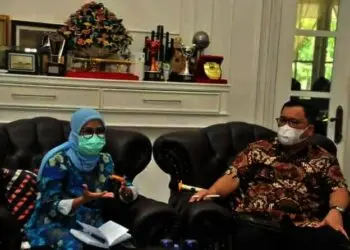 Terima Staf Khusus Presiden, Bupati Iti Sampaikan Permintaan Terkait Korban Banjir Bandang 2020
