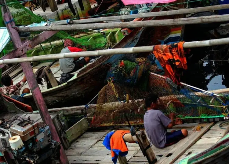 Potret Aktifitas Nelayan di Cituis Kabupaten Tangerang