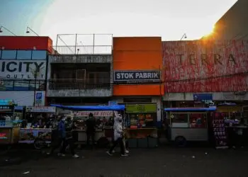 Potret Pusat Kuliner Pasar Lama Kembali Menggeliat di PPKM Level 4