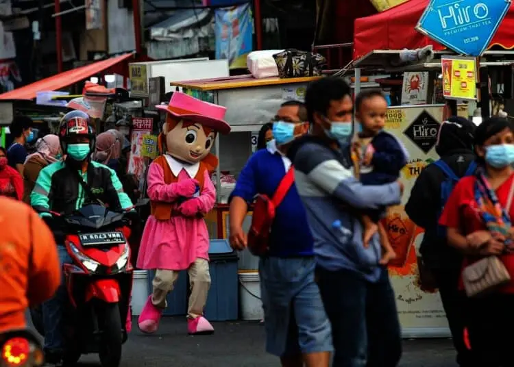 Potret Pusat Kuliner Pasar Lama Kembali Menggeliat di PPKM Level 4